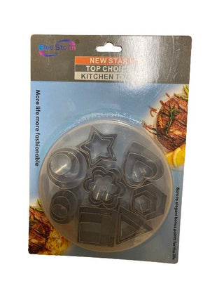 24pcs Metal Cookie Cutter Shapes