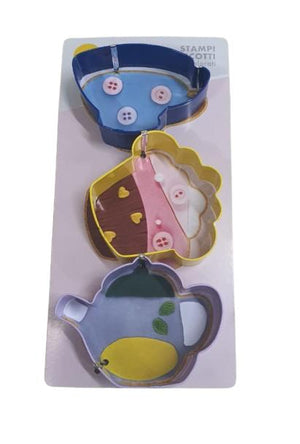 Metal Cookie Cutter Cup Cupcake Teapot