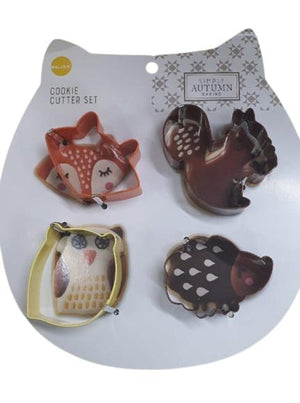 Metal Cookie Cutter Forest Animals