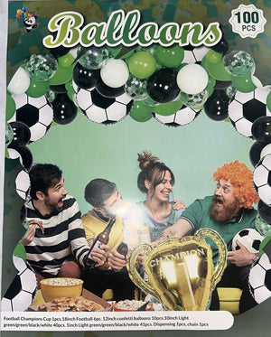 Soccer Balloon Arch Garland