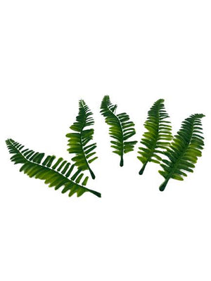 Artificial Fern Leaves 5pcs