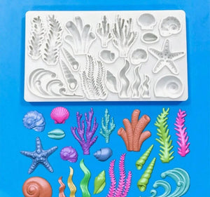 Silicone Mould Under Sea Coral