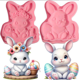 Silicone Mould Easter Bunny
