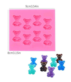 Silicone Mould Teddy Bears