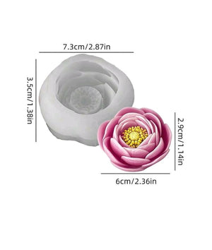 Silicone Mould Flower Lotus