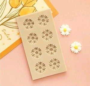 Mini Sunflower Flower Silicone Mould