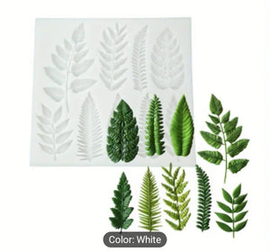 Silicone Mould Fern Leaf