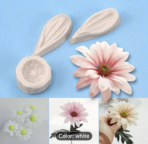 3pc Silicone Mould Daisy Chrysanthemum