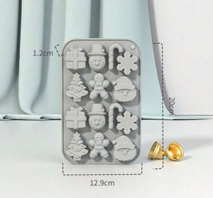 Silicone Mould Chocolate Christmas multi