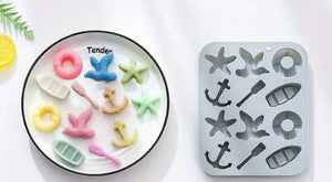 Silicone Mould Chocolate Nautical Under The Sea