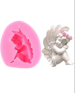 Silicone Mould Angel Cherub