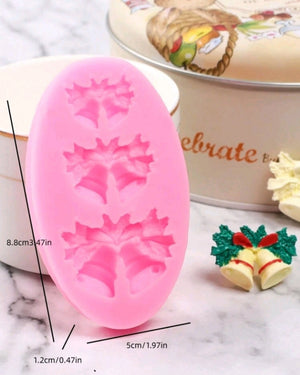 Silicone Mould  Christmas Bells
