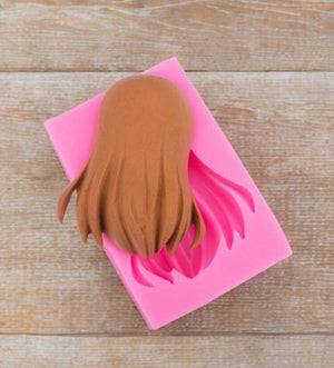 Figurine Hair silicone mould