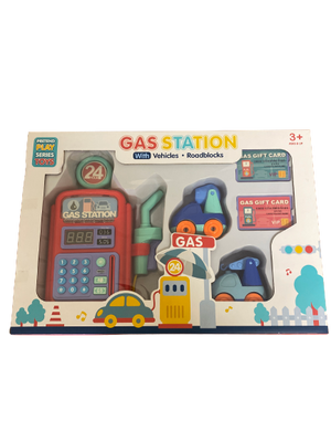 Kids Gas Station with Cars