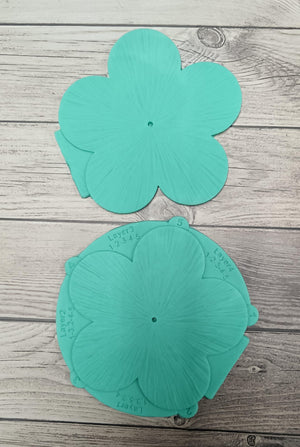 2pc  Silicone Mould Flower Petal Veiner Rose