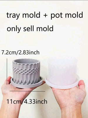 Silicone Mould Planter Pot