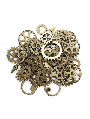 Charm Pack Steam Punk Gear 30pcs