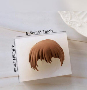 Silicone Mould Figurine Hair