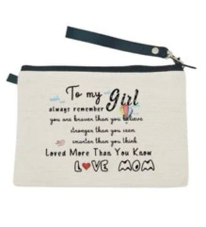 Makeup Bag Pouch To My Girl