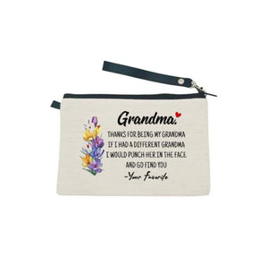 Makeup Bag Pouch Grandma