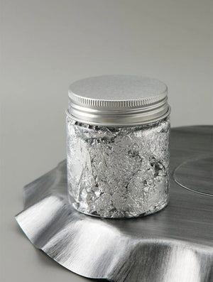 Art Leaf Bits Flakes Silver