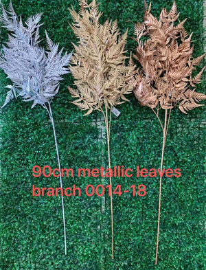 Artificial Leaves Branch GOLD