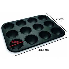 Cupcake Pan Non Stick Half Sphere Hertzoggie