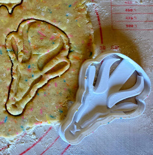 Plastic 523 Cookie Cutter Rugby Springbok