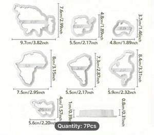 Plastic Cutter World Map