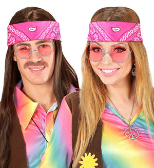 Pink headband /  party bandana - perfect for cowboy party  54x54cm