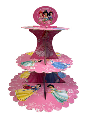 Cardboard Cupcake Stand Princess
