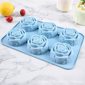 Flower silicone soap or baking mould