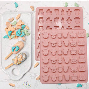 Silicone Mould Baby Feet Gummy