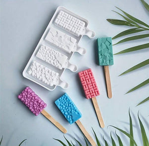 Siliko Mould Ice Cream Cakesicle Pattern