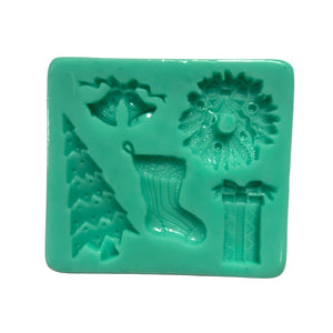 Christmas Multi Silicone Mould