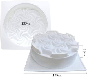 Silicone Mould Mousse Dessert Spiral
