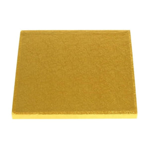Cake Board Base Thick Square Gold