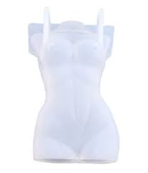 Torso lady soap/candle silicone mould, size of lady 8.5x6cm G