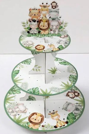 Cardboard Cupcake Stand Wild One