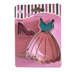 Dress Shoe Metal Cookie Cutter Set SS03