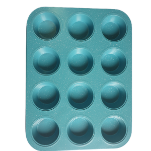 Blue Torqoise Cupcake Pan