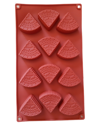 HL-9123 II, Silicone mould, Soap,Chocolate fondant,Triangle fan,