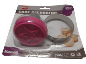 Star Stamp / Metal Cutter Set, 6cm