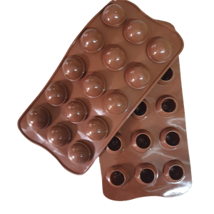 Nr29, Silicone mould chocolate truffle, Round