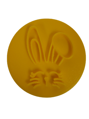 Easter Bunny Cupcake stamp 6cm