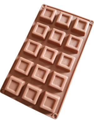 Silicone mould, Soap chocolate Fondant, Square