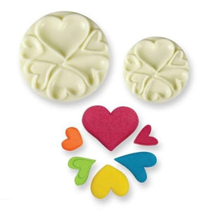 Heart fondant mould, easy pops