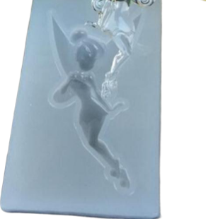 Silicone Mould Fairy, height: 6.8cm