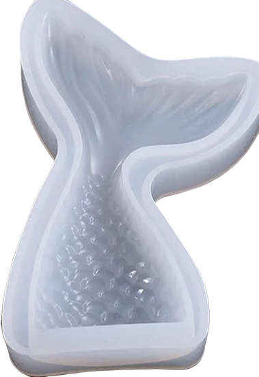 Meduim Mermaid Fish Tail Soft Mould