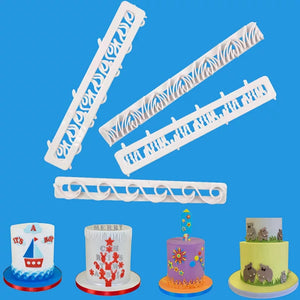 Wave, flame, grass, ice tappit ruler cutters